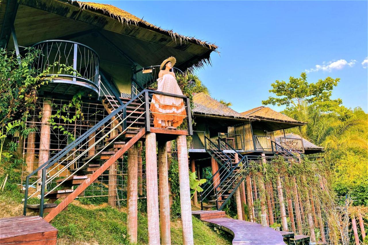Khao Sok Boutique Camping - Exotic Cliff Camping Hotel Khao Sok National Park Ngoại thất bức ảnh
